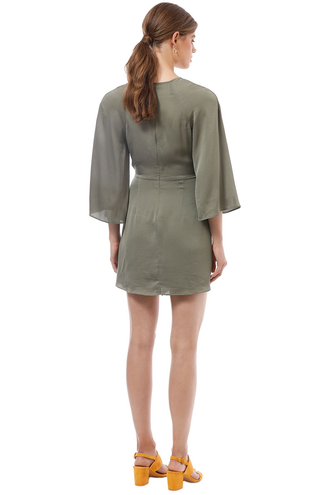 Sawyer Tie Front Mini Dress by Shona Joy for Hire