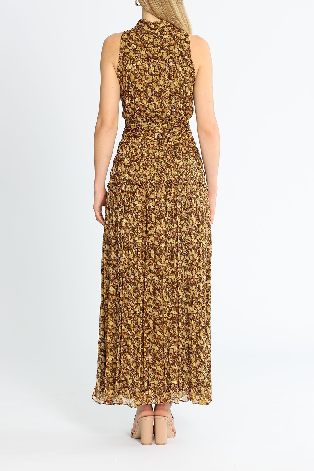 Carmela Sleeveless Midi Dress