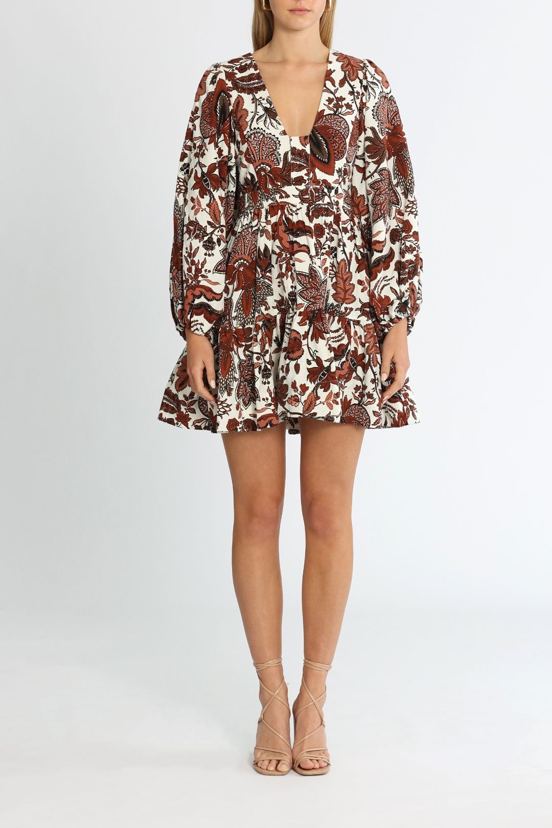 Balloon one piece dress online