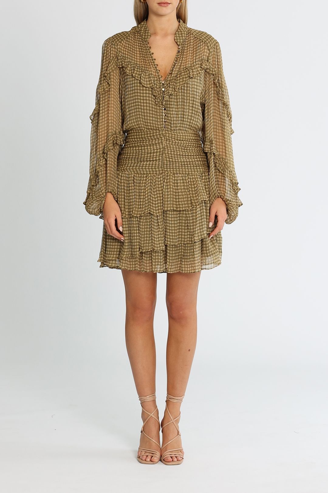 Ariel Blazer Dress in Ivory by Misha Collection for Rent