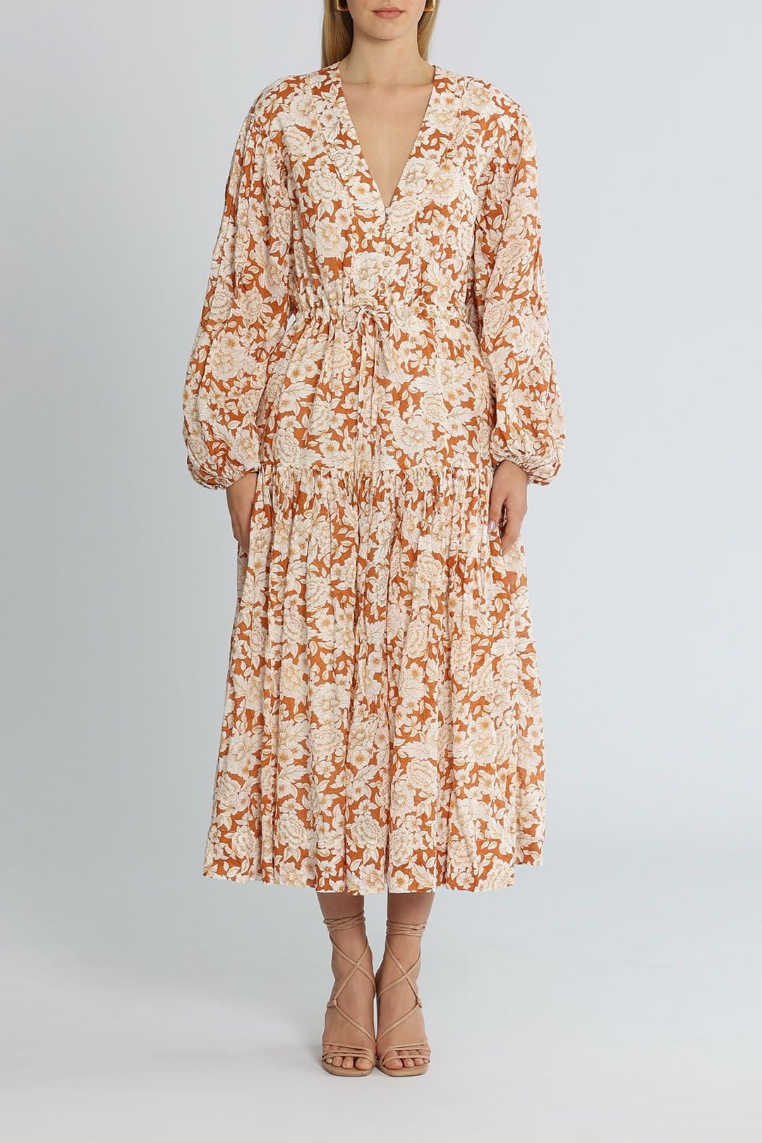 Shona Joy Flor Midi Dress