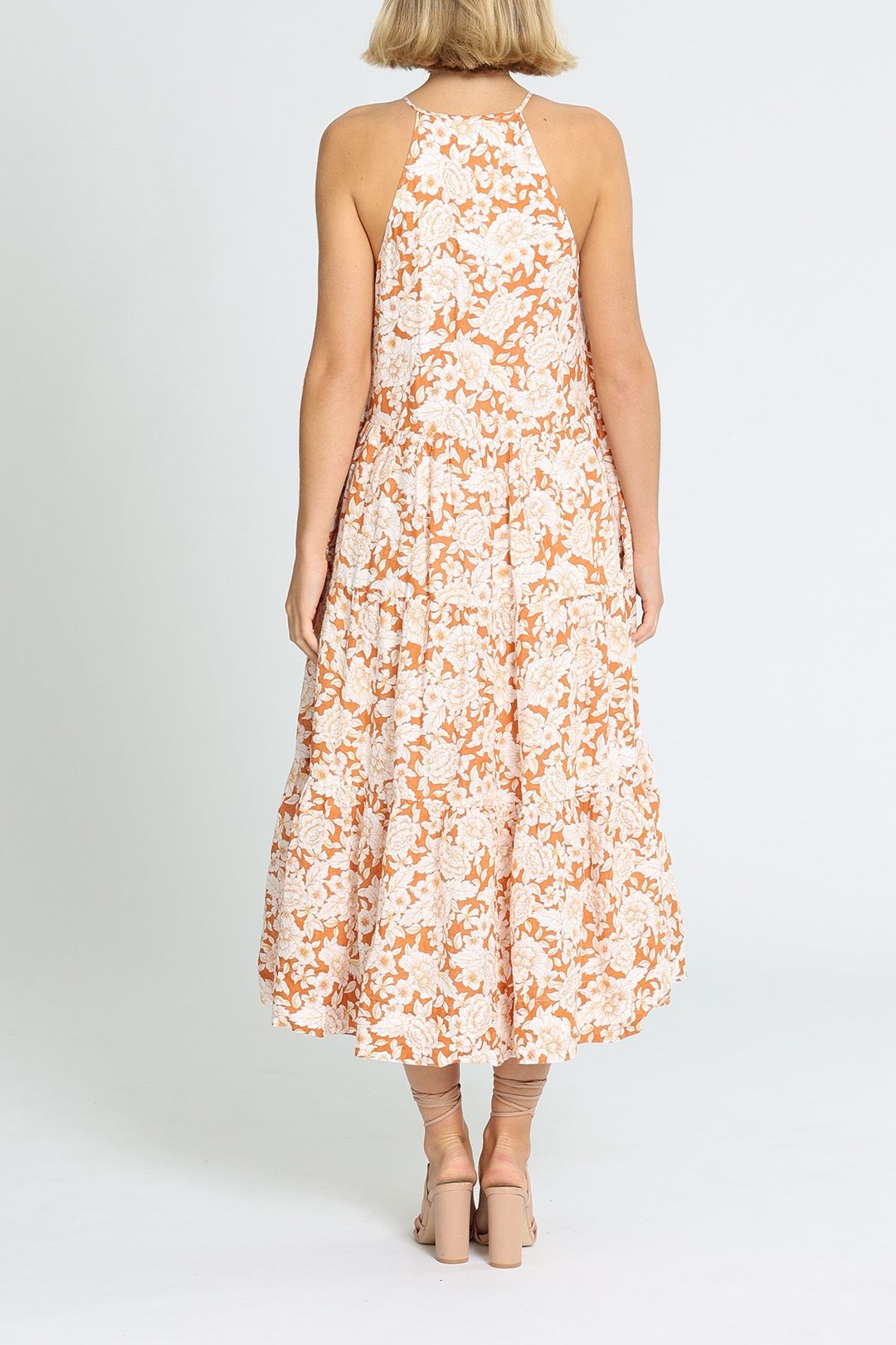 Hire Flor Tuxedo Midi Dress Shona Joy GlamCorner