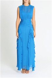 Shona Joy Leilani Sleeveless Maxi Dress Blue