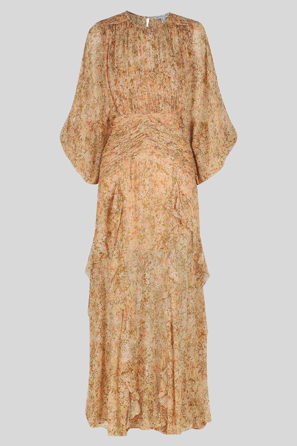 Hire Louise Round Neck Balloon Sleeve Maxi Dress Shona Joy