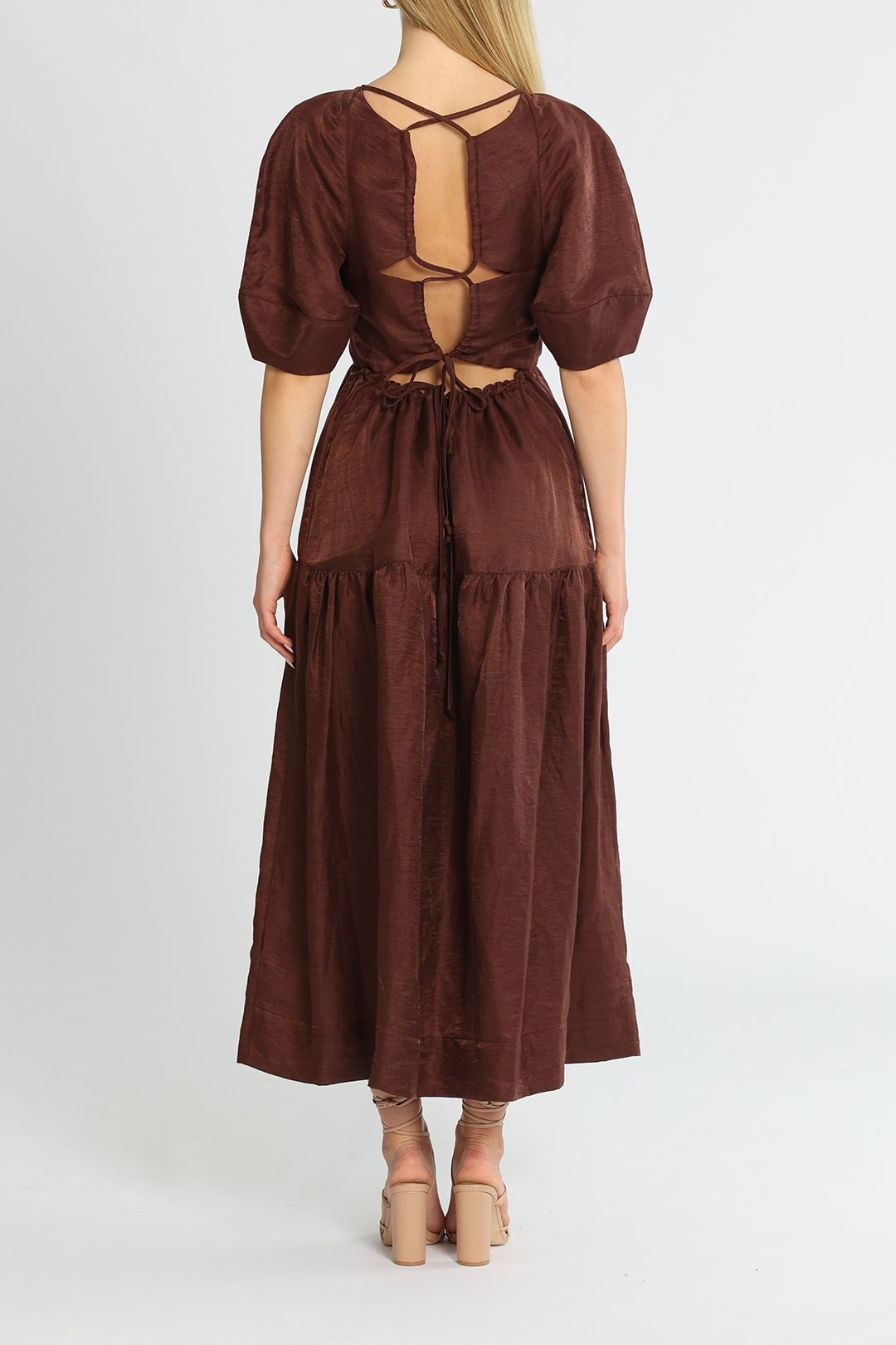 knee length dresses for ladies Clementine Midi Dress | Blue Hydrangea