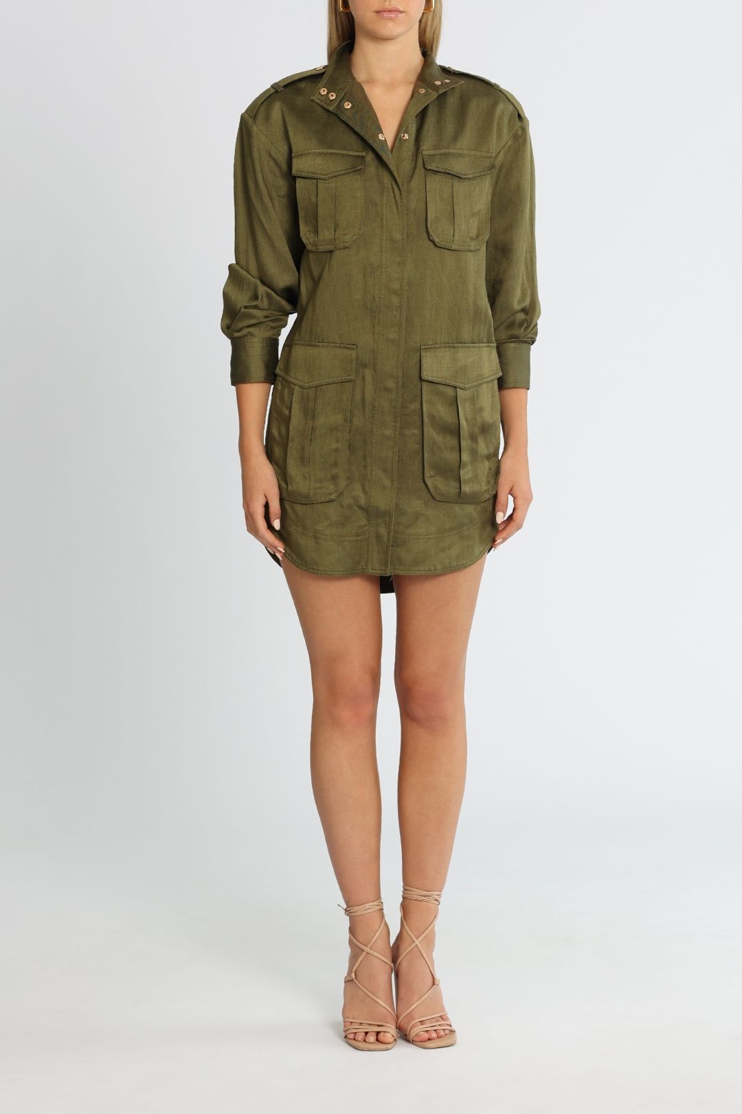Long sleeve utility dress shop