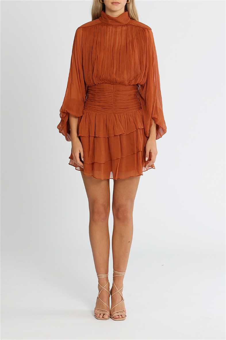 shona joy long sleeve ruched mini dress Shona Joy Lily Long Sleeve Ruched Mini Dress