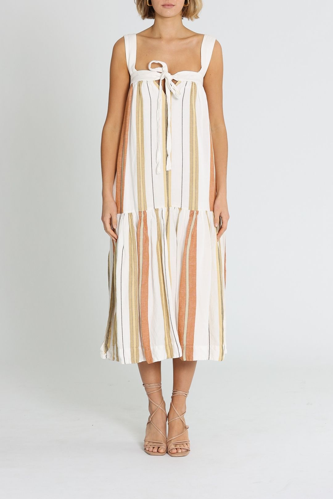 Shona Joy Suzana Midi Dress Relaxed Fit