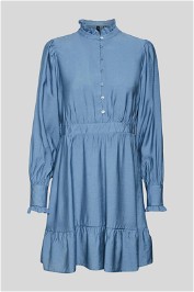 Vmcia LS Short Dress in Coronet Blue