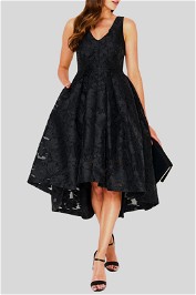 Portmans Signature Dreamy Nights Gown Dress in Black