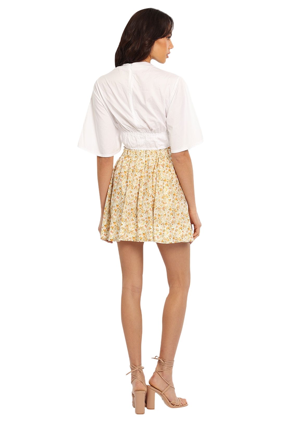 Significant Other Asta Skirt Yellow
