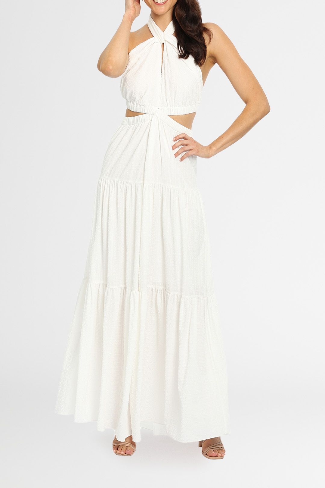 Hire Clementine Dress in White | Significant Other | GlamCorner