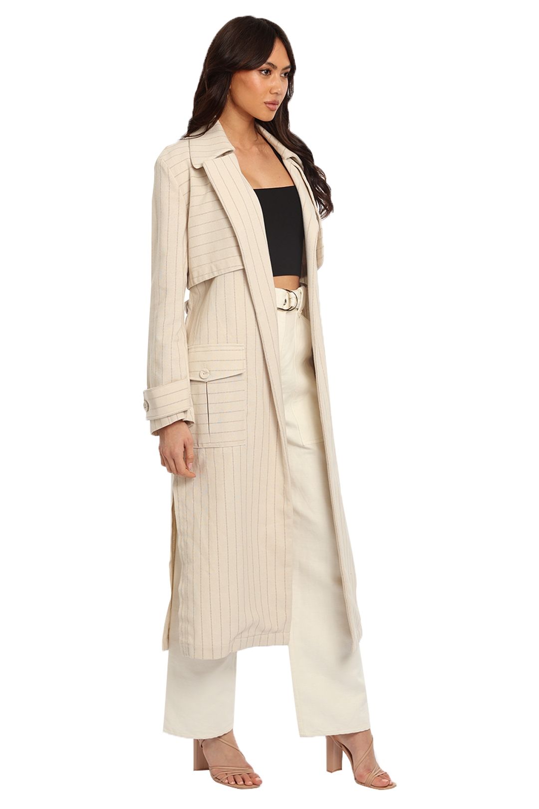 Significant Other Emery Coat Stripe