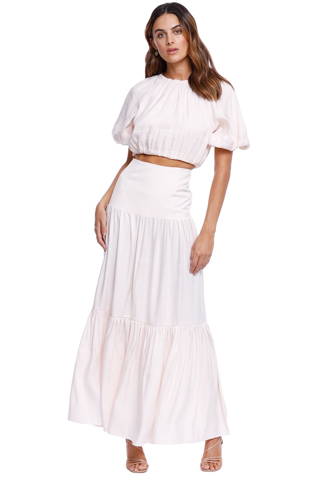 Significant Other Fara Top and Fara Skirt Set Blush