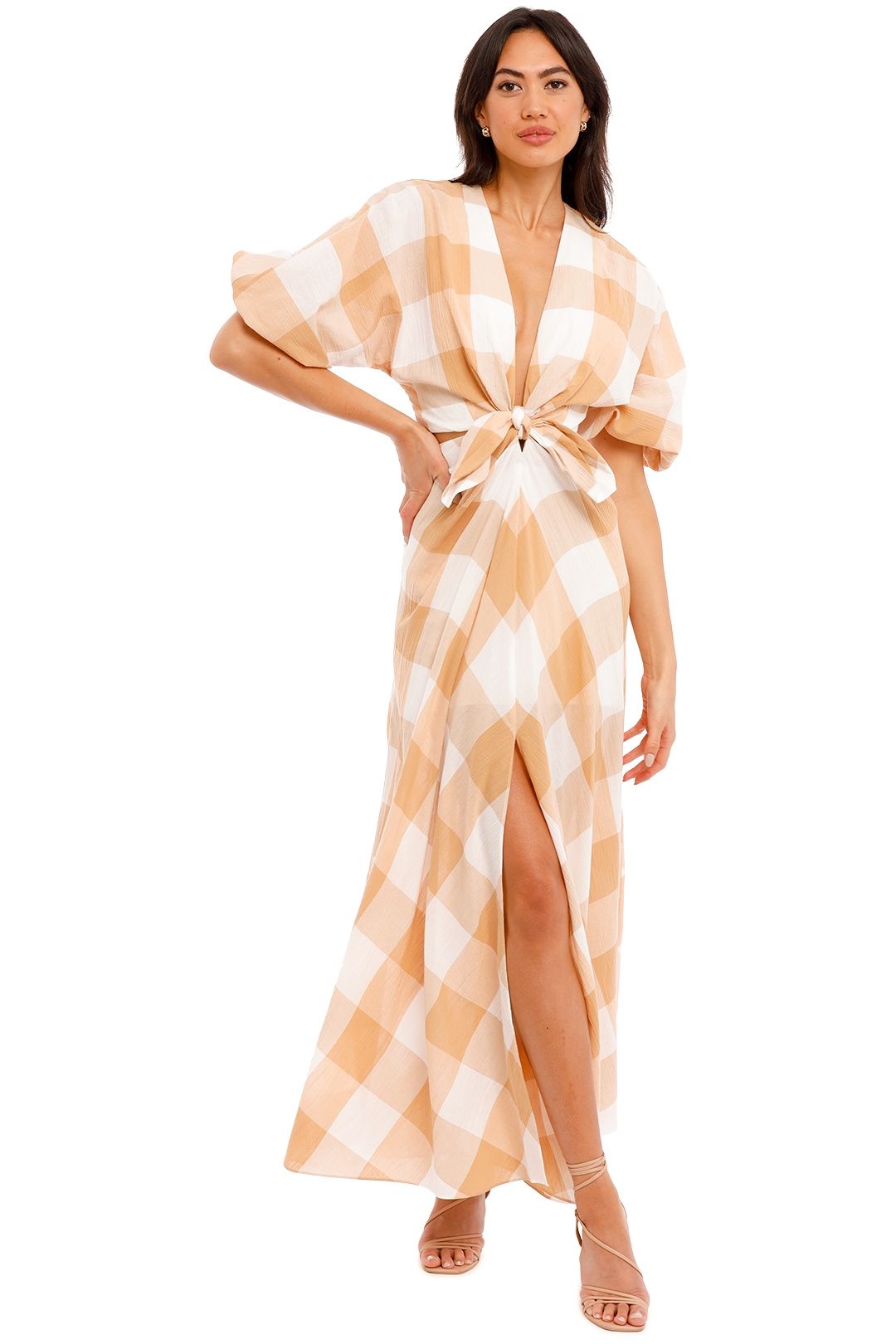 Coast freida animal midi dress cheap