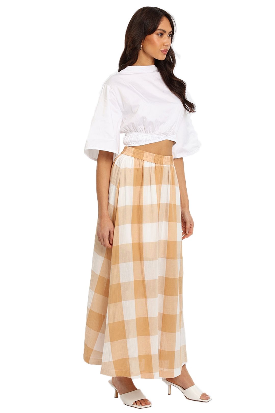 Significant Other Frida Maxi Skirt Caramel