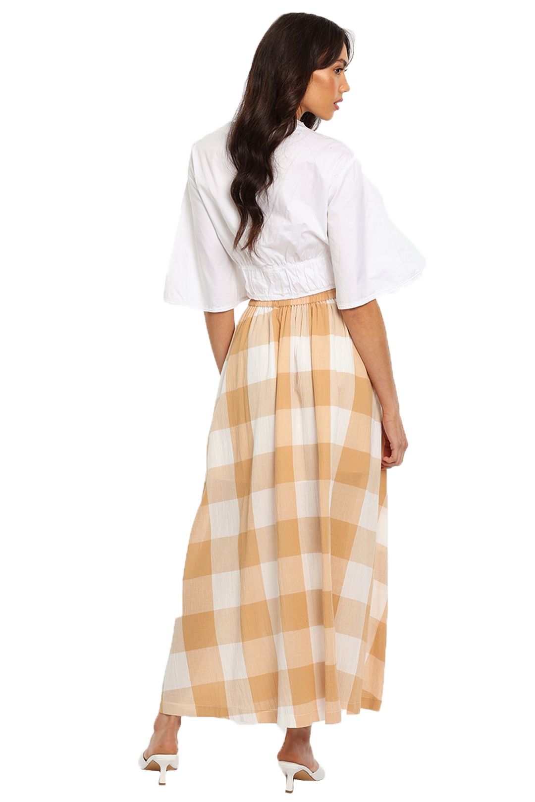 Significant Other  Frida Maxi Skirt Plaid