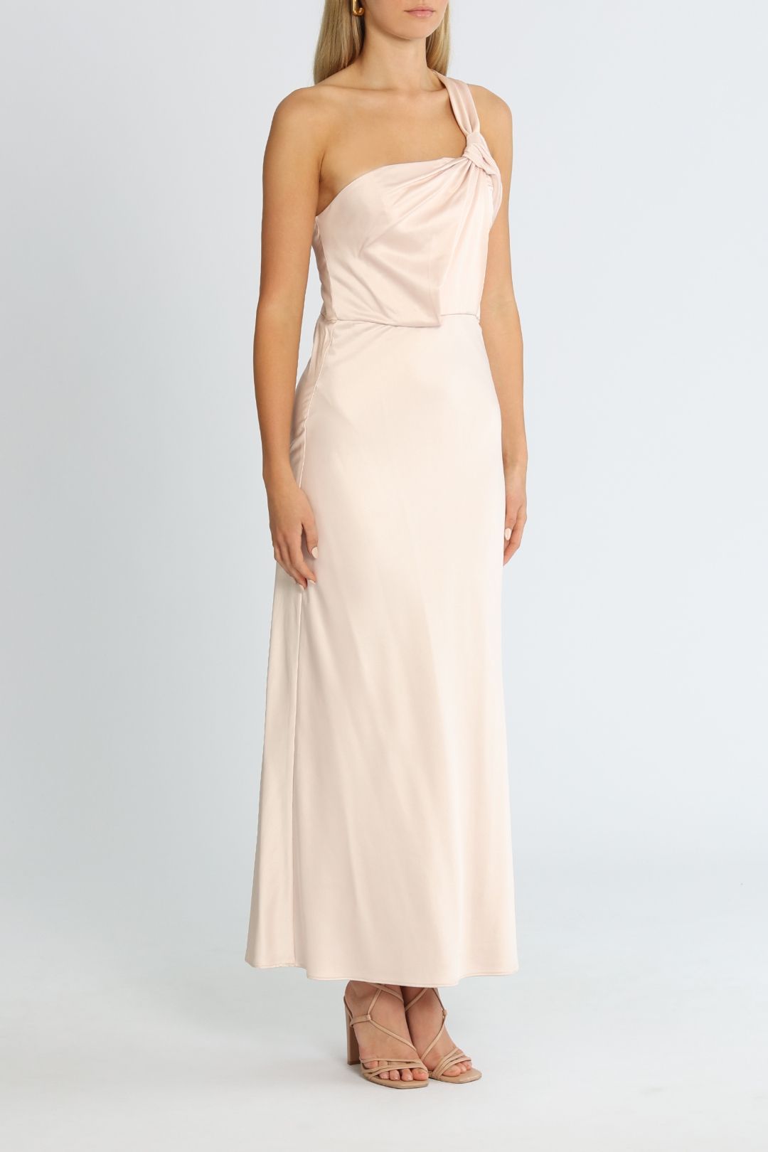 Macy's blush long dress shop