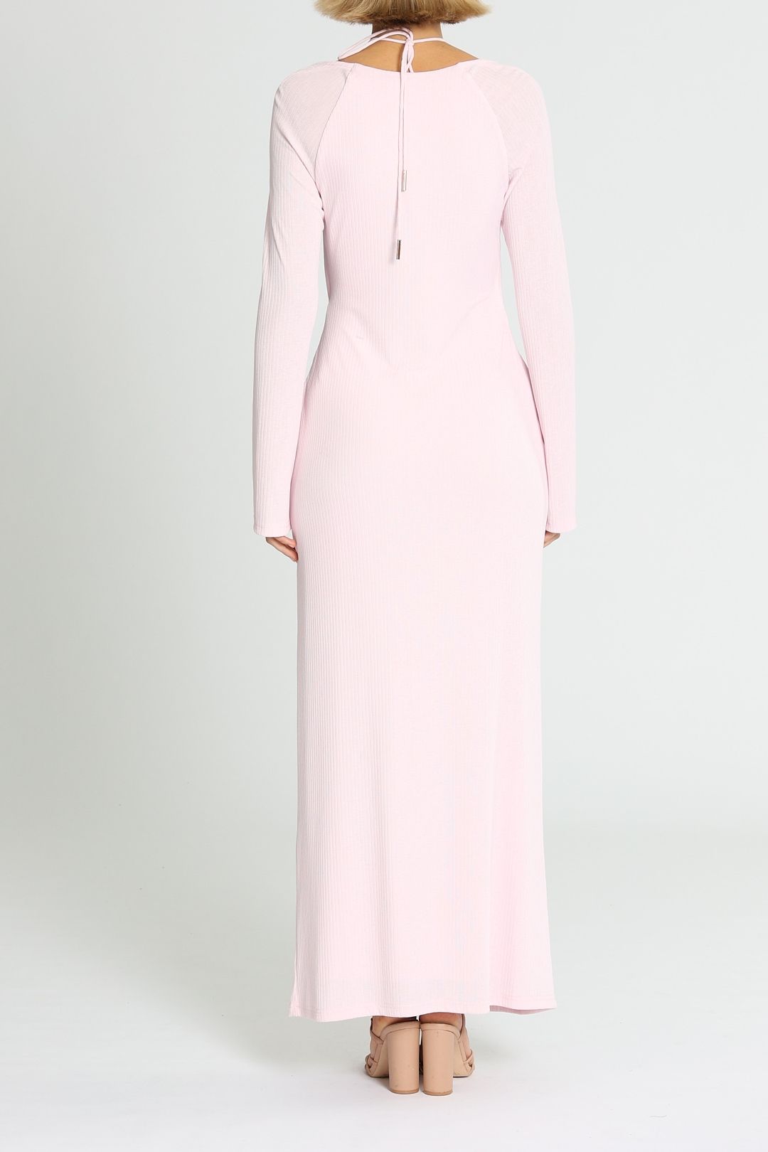 Significant Other Neave Dress Pink Long Sleeves