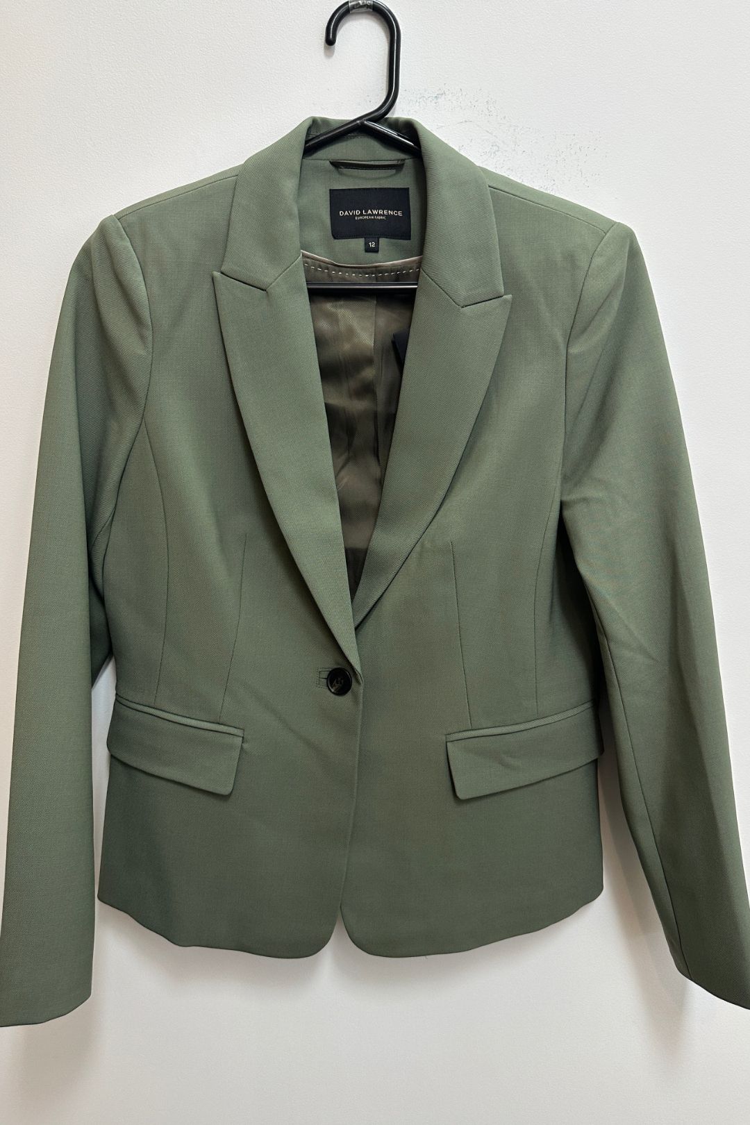 Single Breasted Stevie Blazer in Green