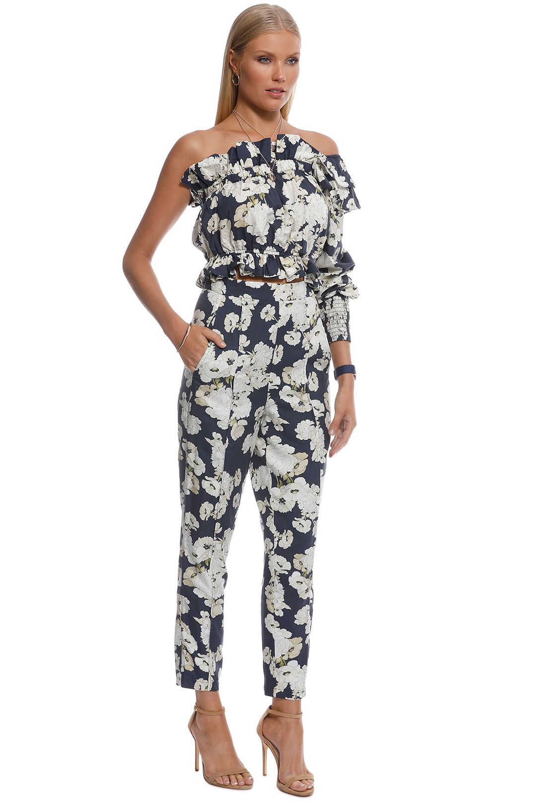 Sir the label cheap bellagio one shoulder dress