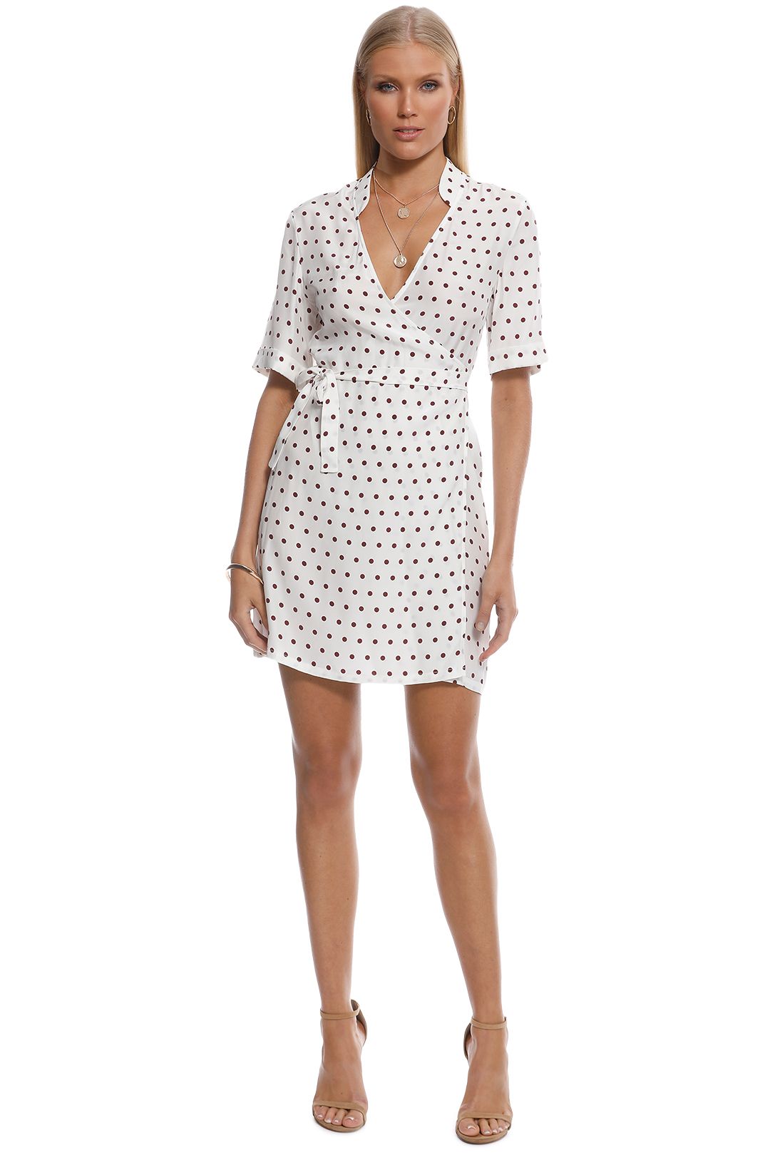 Sir the label polka dot dress clearance