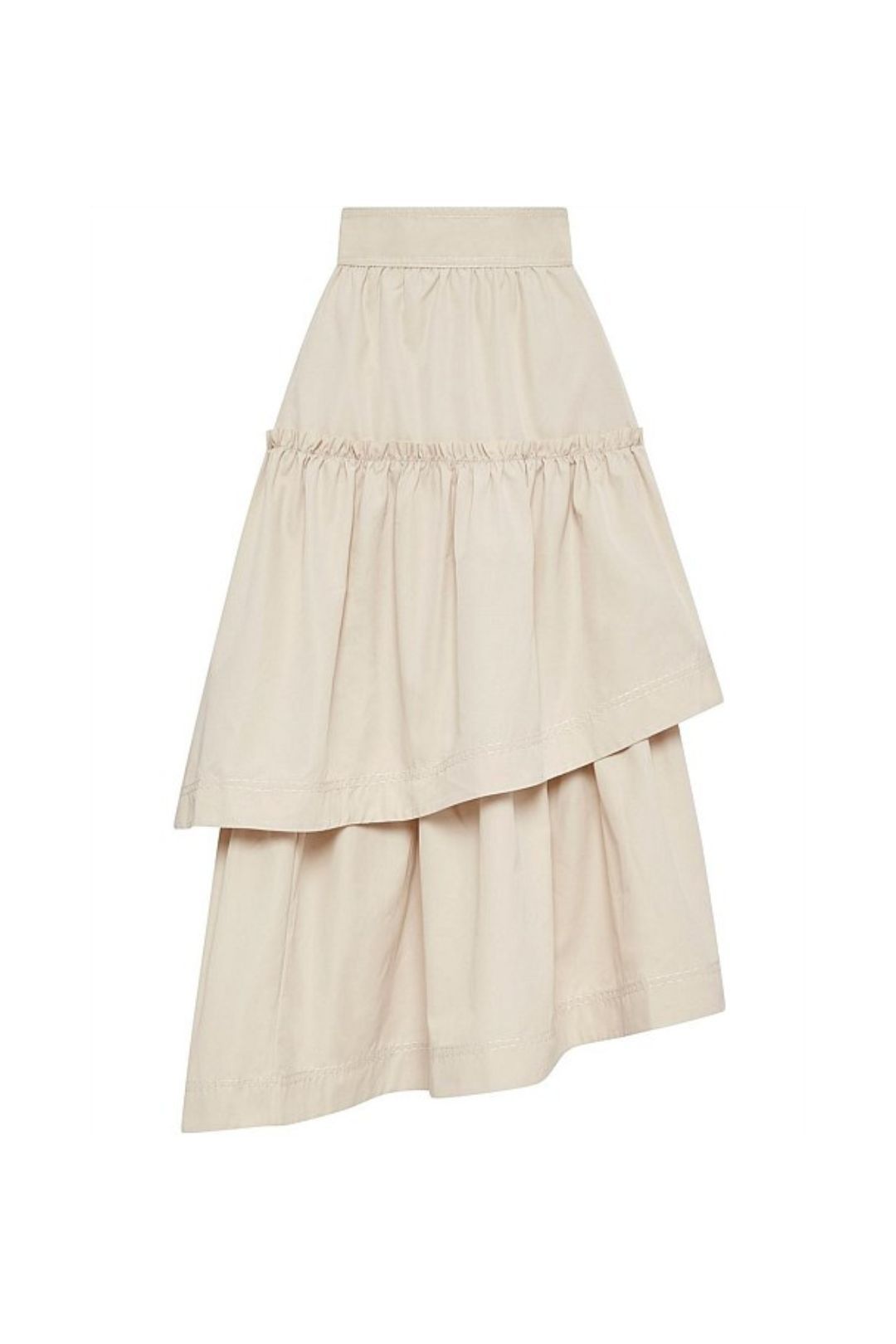 AJE Solitude Tiered Skirt