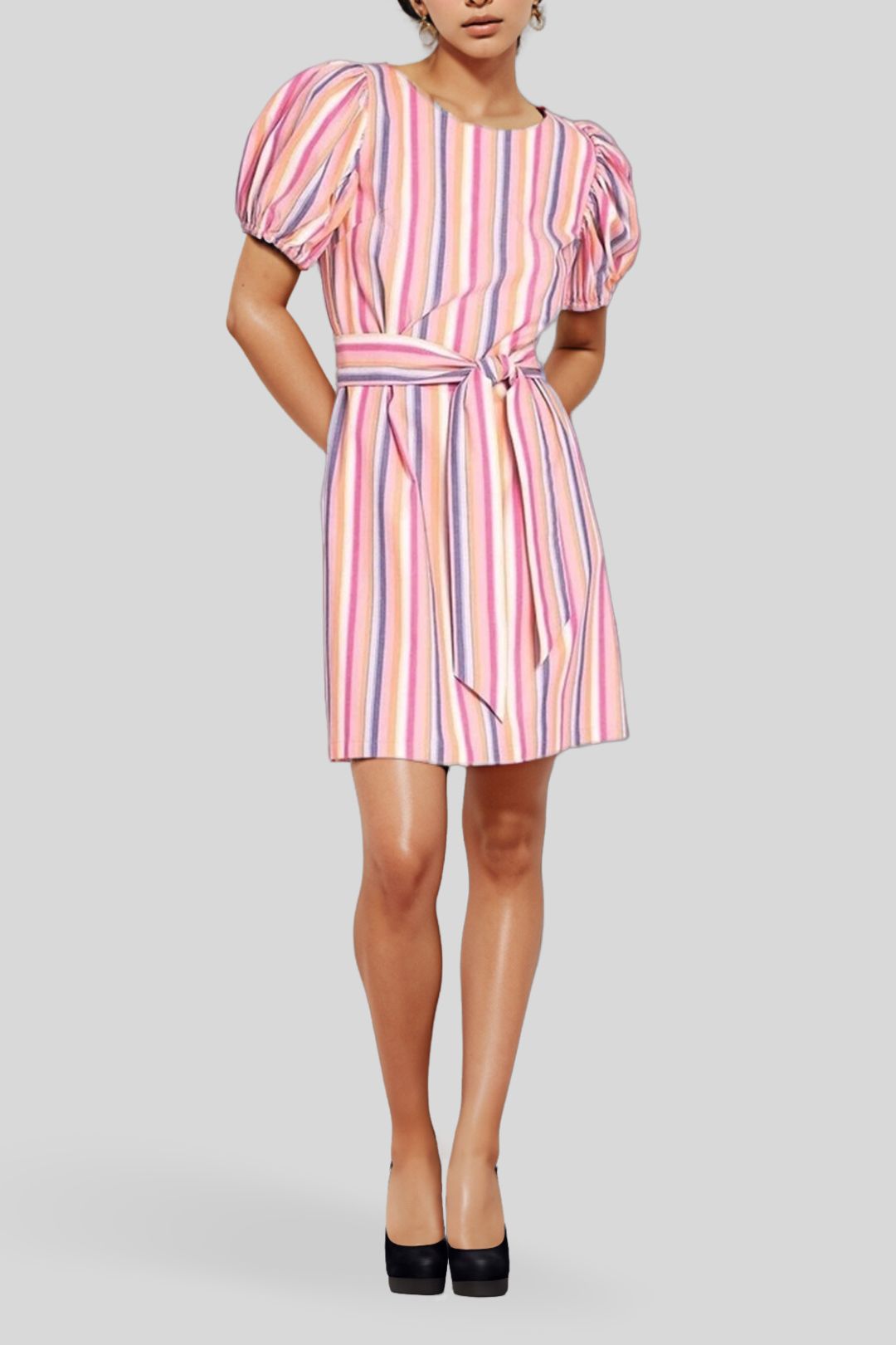 Coast cass best sale stripe maxi dress