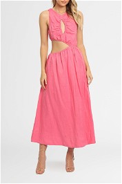 Sovere Mode Midi Dress Pink