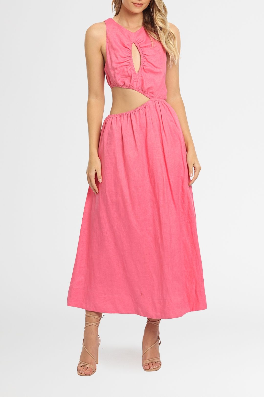 Sovere Mode Midi Dress Pink