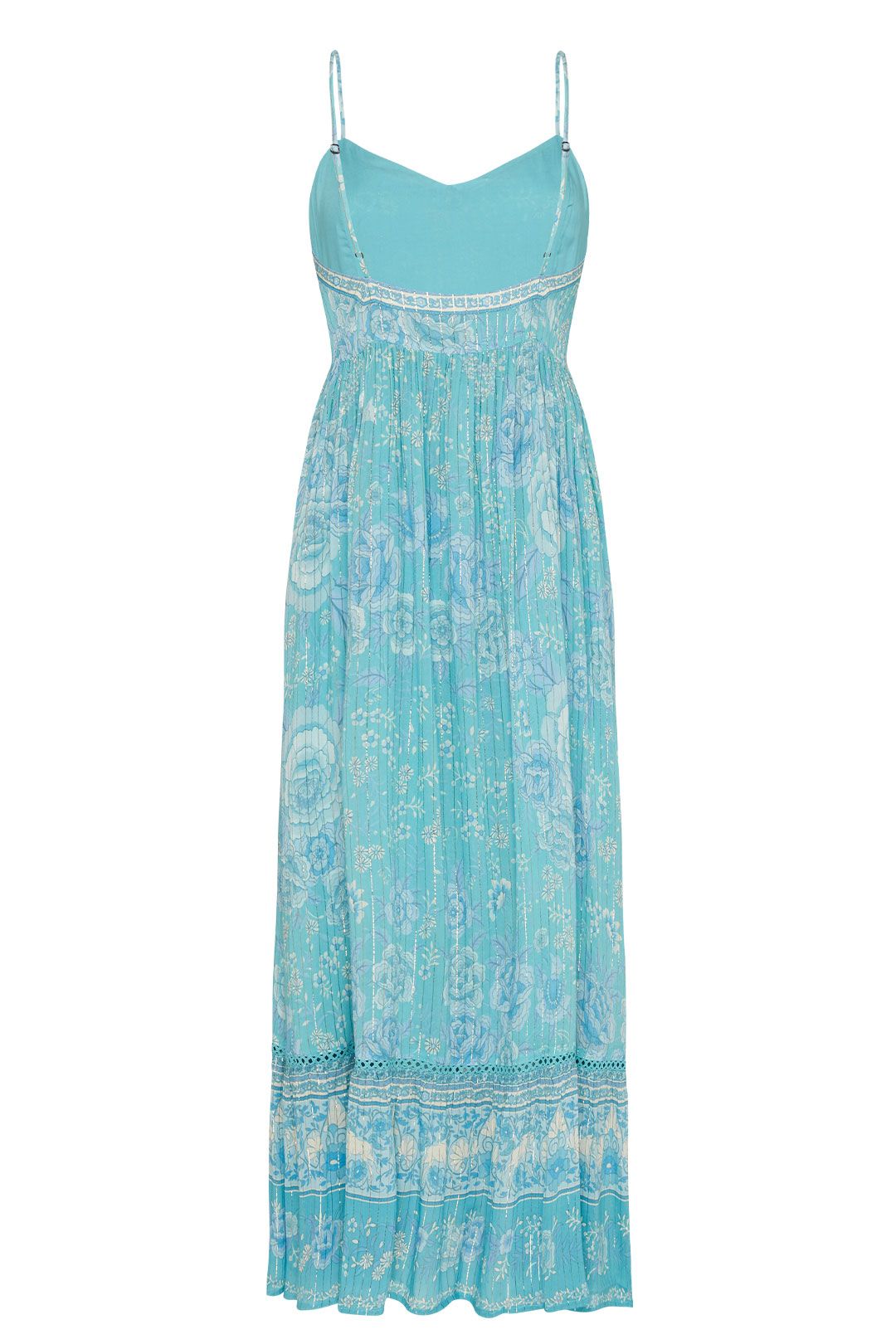 Spell Mystic Strappy Maxi Dress Turquoise Summer Dress