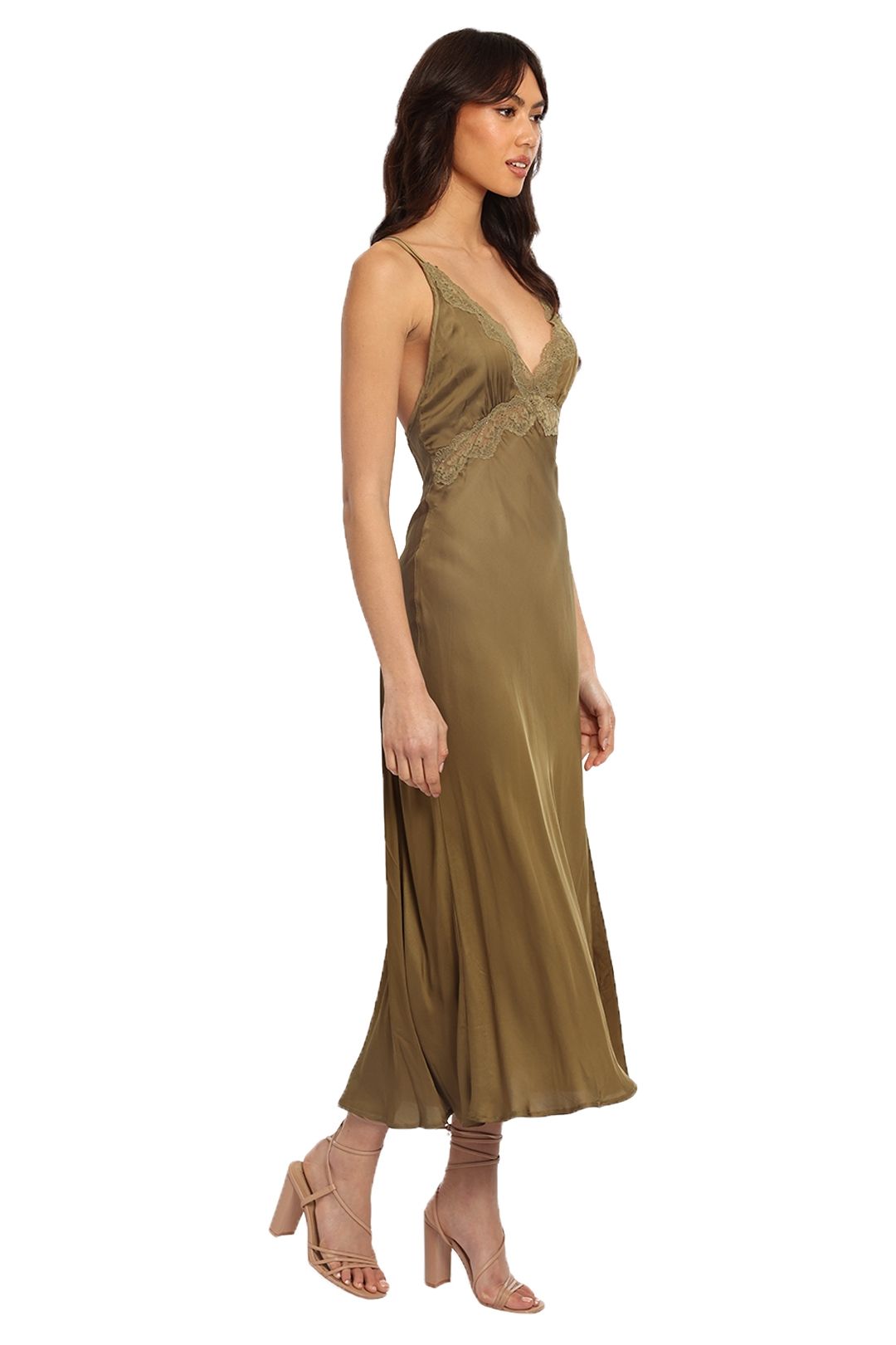 Spell boudoir silk slip dress hot sale
