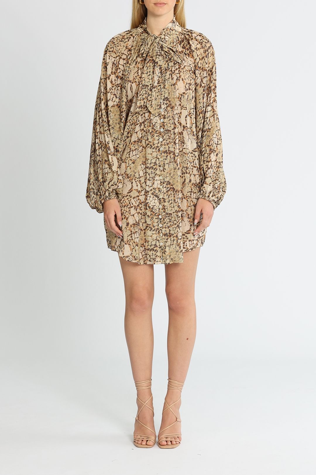 Spell 1985 Shirt Dress Mini