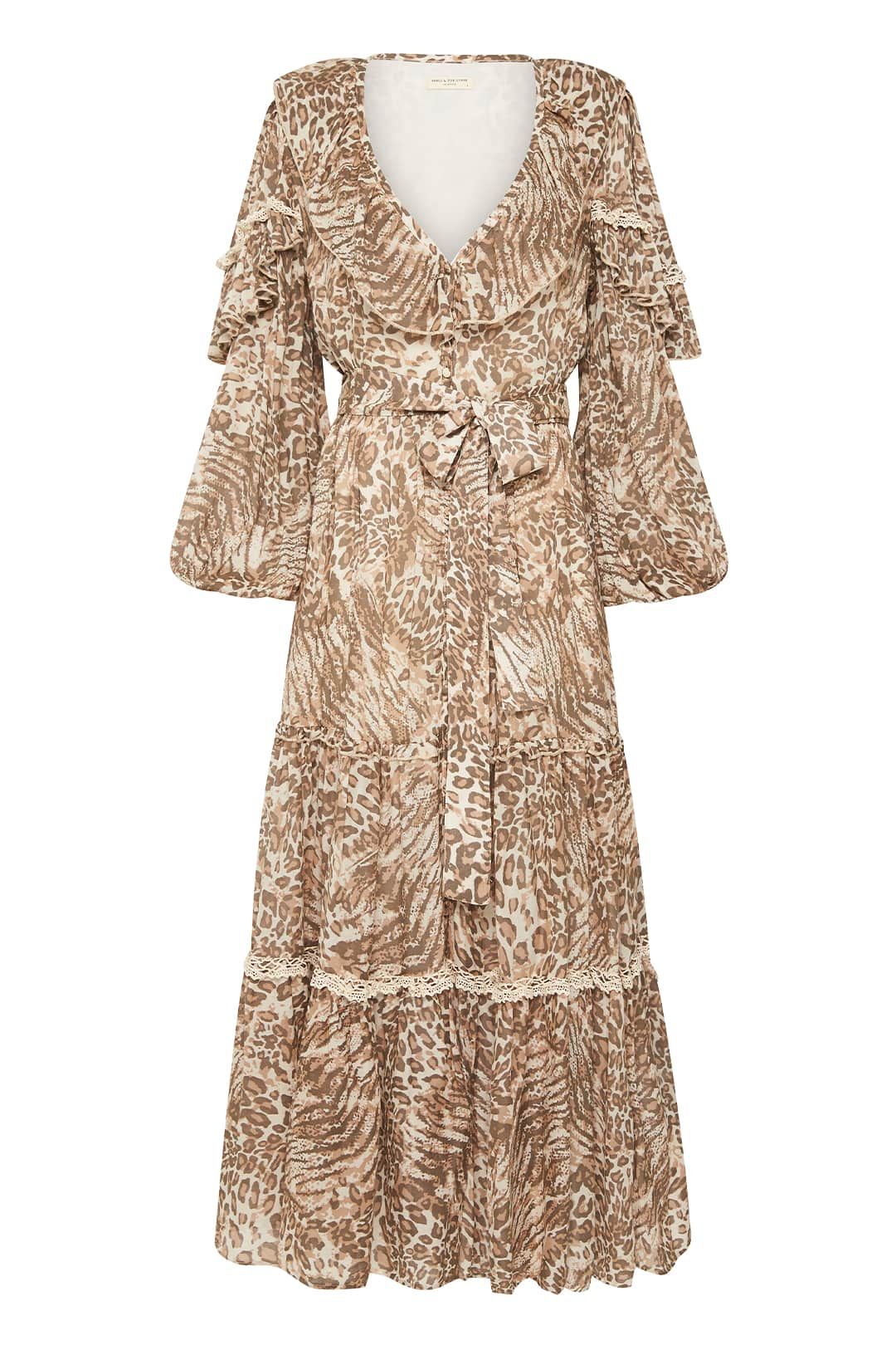 Ada Gown in Leopard Spell GlamCorner
