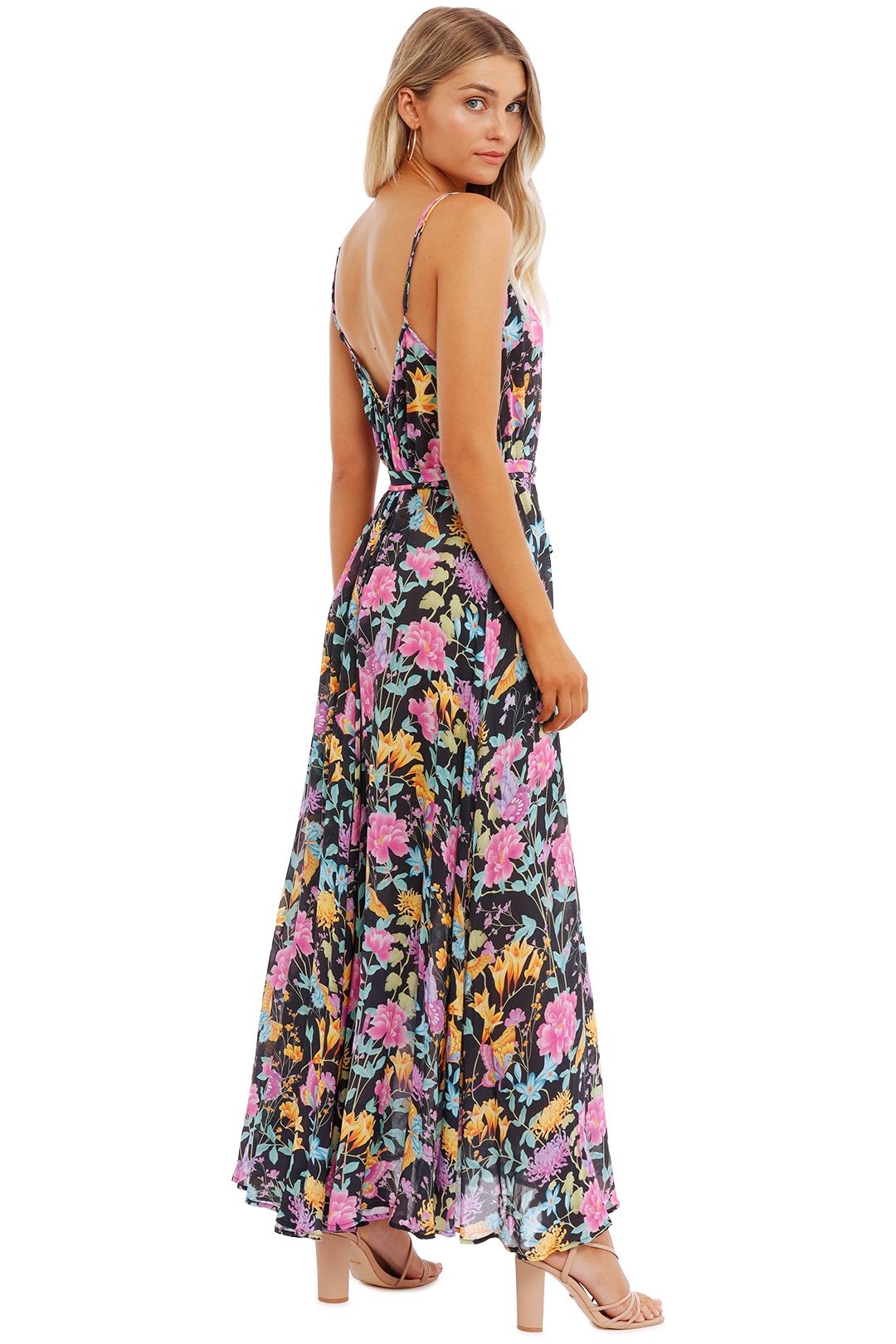 Spell Butterfly Strappy Maxi Dress Firefly floral