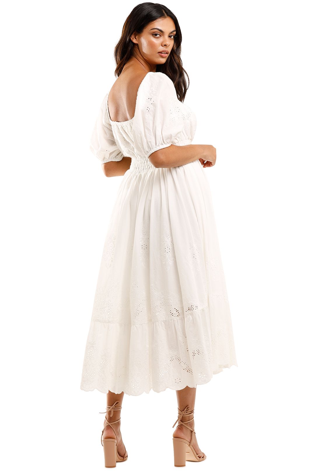 Capulet Soiree Dress in White Spell GlamCorner