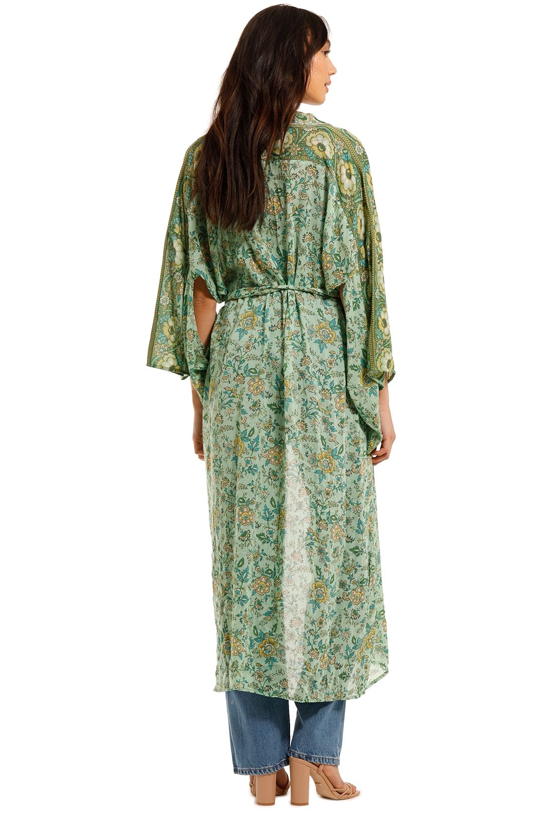 Hire Folk Song Robe Sage | Spell | GlamCorner Hire Folk Song Robe Sage | Spell | GlamCorner