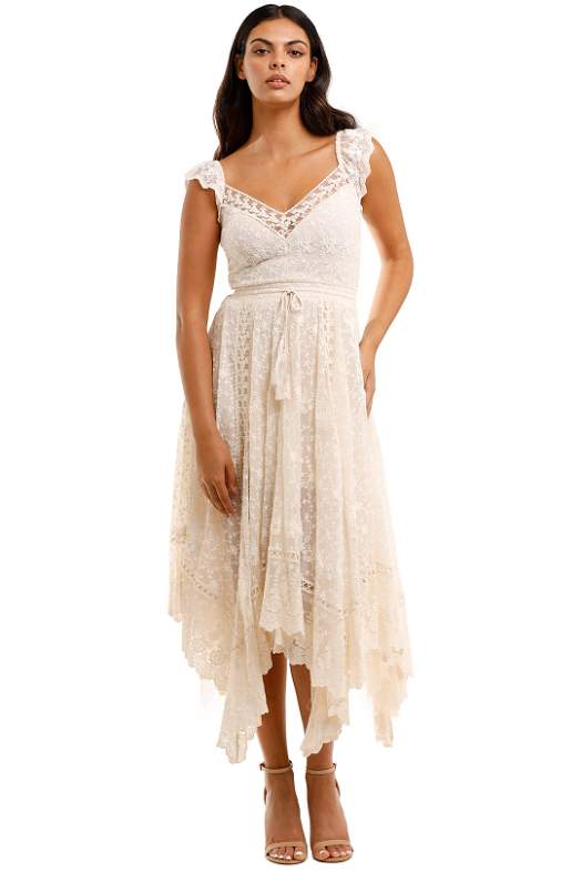 spell le gauze lace kerchief dress Le Gauze Lace Kerchief Dress | Spell