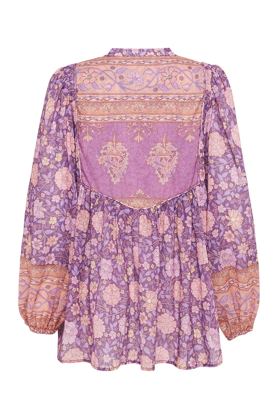 Spell Love Story Long Sleeve Blouse Royal Lilac Long Sleeves