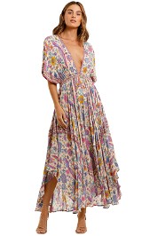 Spell Lovebird Half Moon Gown Chamomile