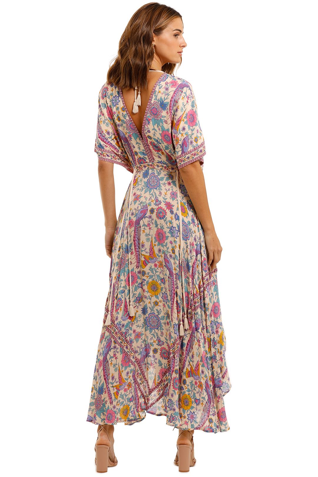 Spell Lovebird Half Moon Gown Chamomile Floral