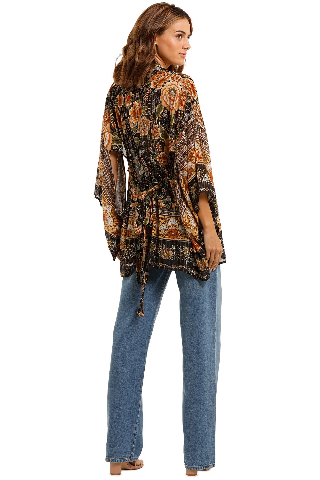 Mystic Short Robe in Nightfall | Spell | GlamCorner