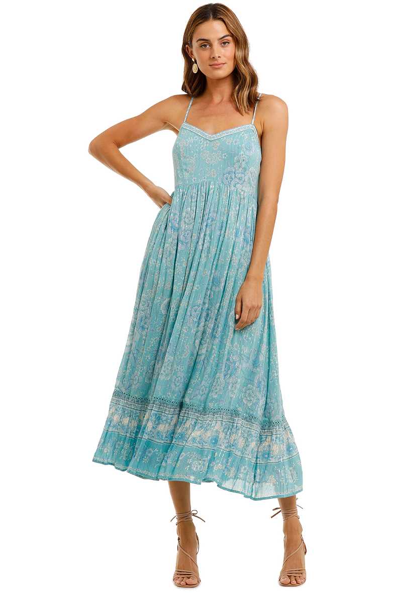 chinese dress ladies Elysian Strappy Maxi Dress in Multicolor