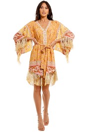 Spell Portobello Road Tassel Dress Mustard Seed