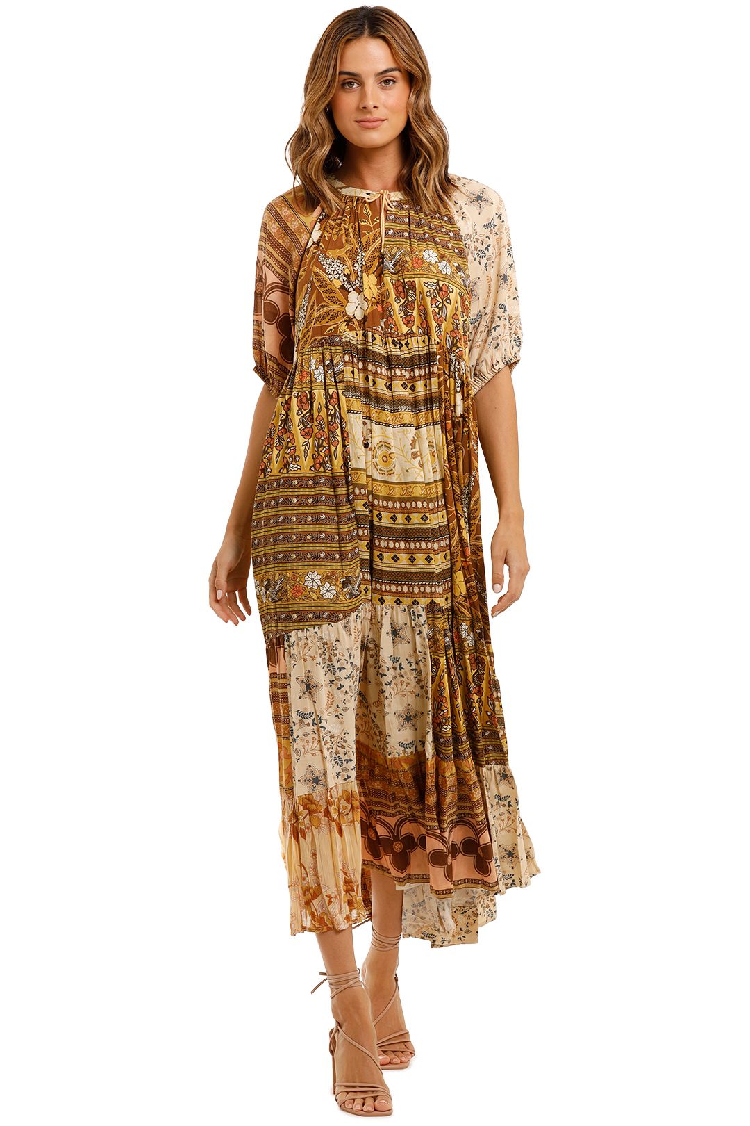 Spell follow the sun dress top