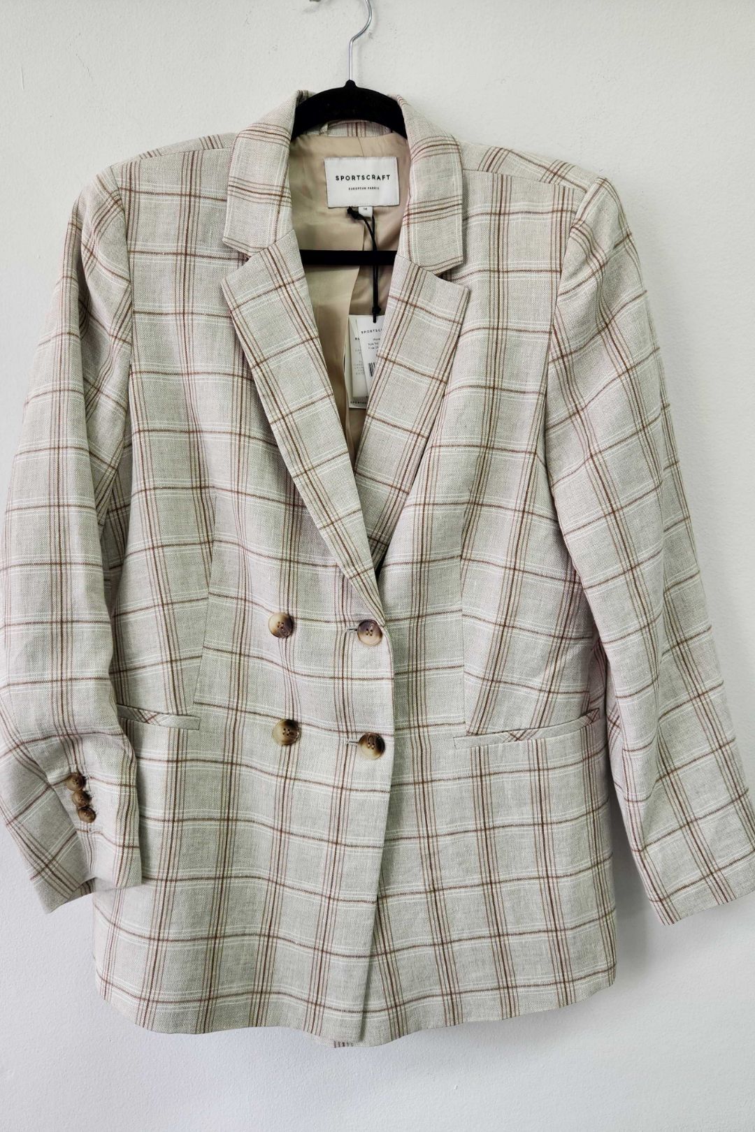 Sportscraft linen jacket sales