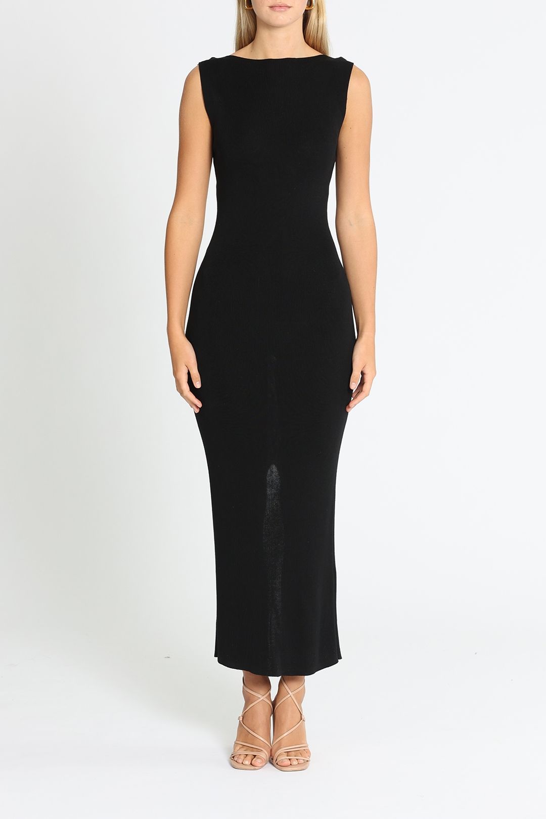 st agni two part knit dress St. Agni Textured Knit Column Dress