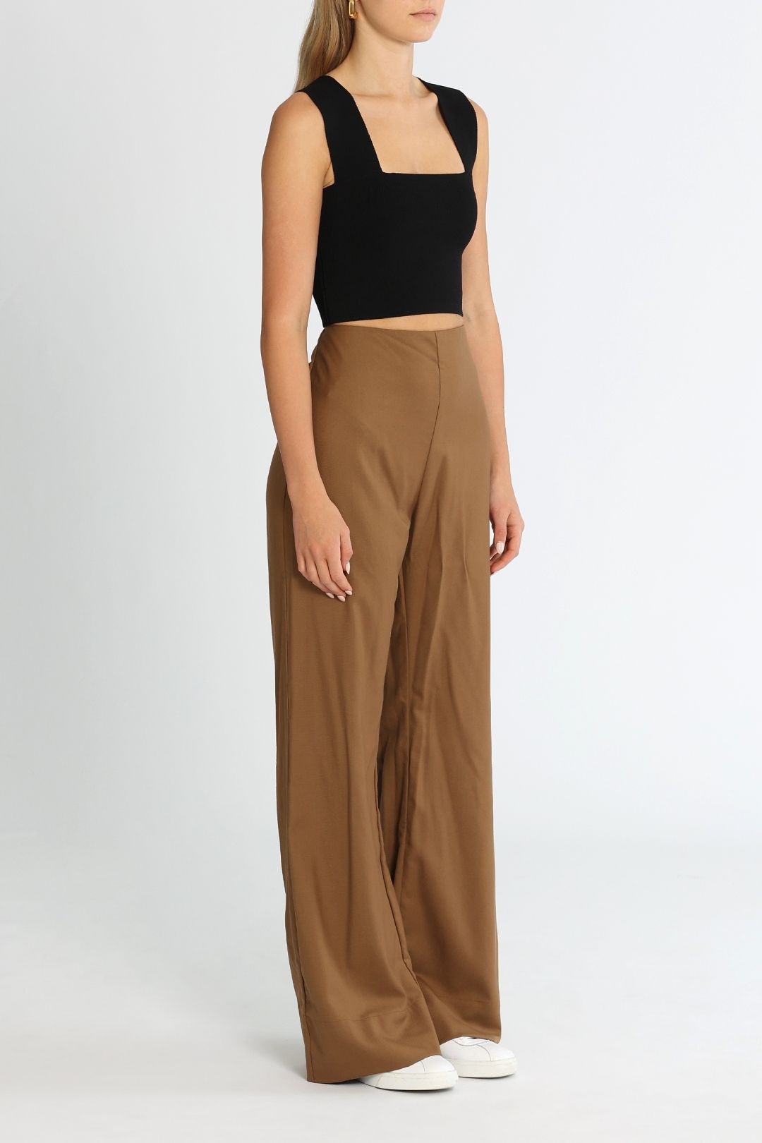 WIDE-LEG TAILORED WOOL TROUSERS curated on LTK