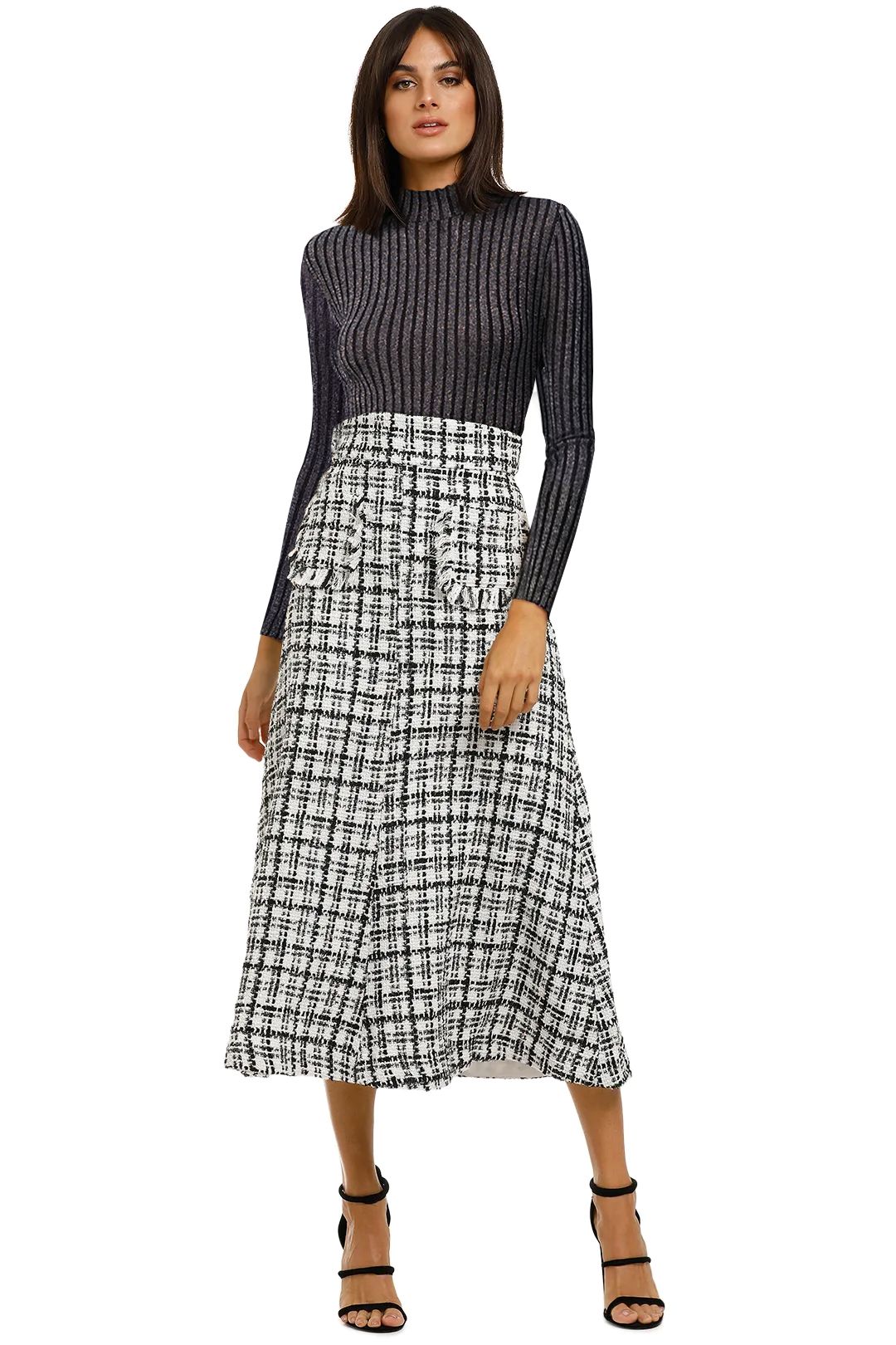 Staple-The-Label-Gold-Lurex-Knit-Top-Front