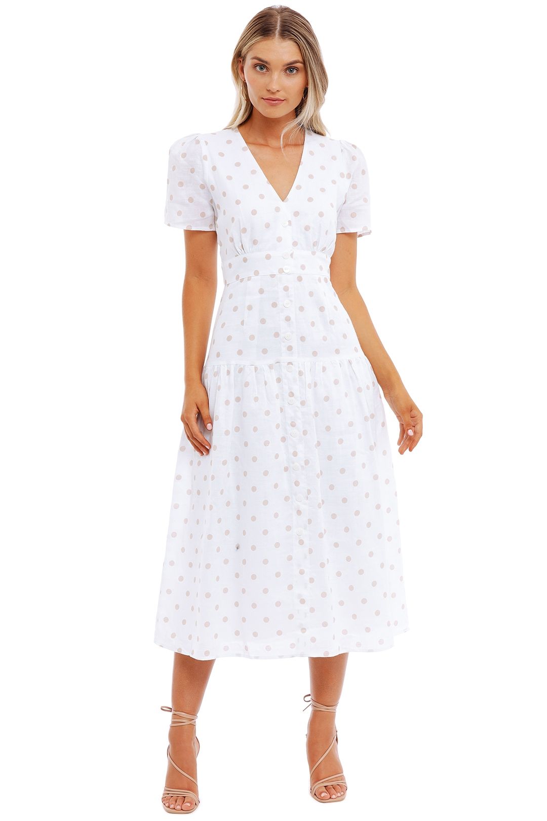 Staple The Label Freya Midi Dress Spot